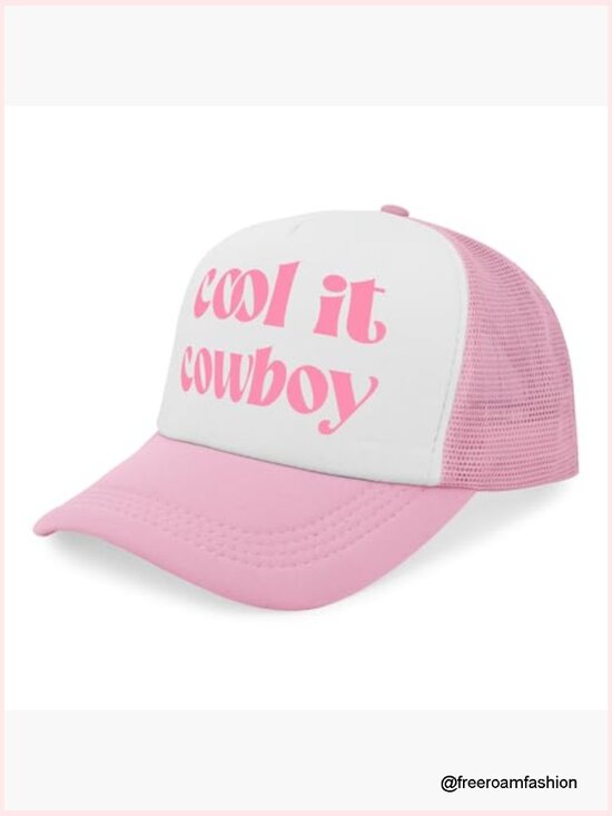 Funny Trucker Hat for Women - Put It on My Husband\'s Tab Mesh Snapback main image 6
